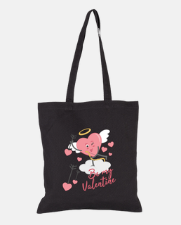 be my valentine tote bag