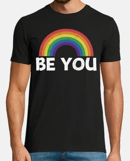Be You Rainbow LBGT Gay Lesbian Pride