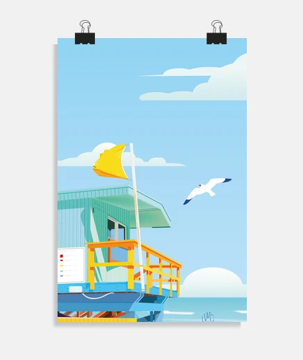 Poster beach
