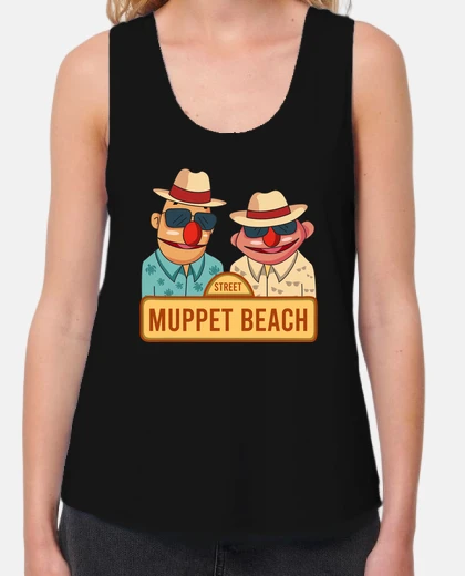 T-shirt beach Muppet