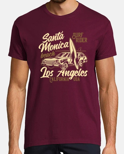 T-shirt beach santa monica