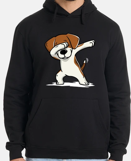 Hoodie beagle dog dab!