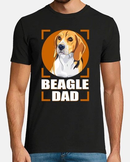 T-shirt beagle papà proprietario di un cane bea