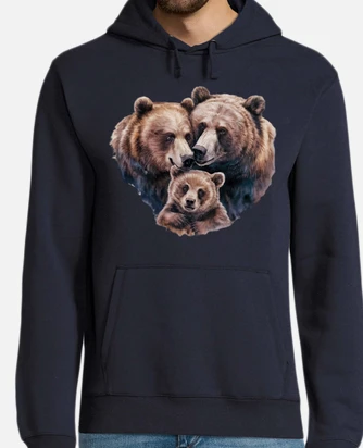 Bear family hoodie outlet