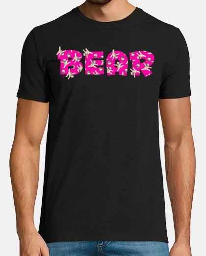 T-shirt bear pink