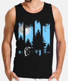 bear nature trees outdoor moon
