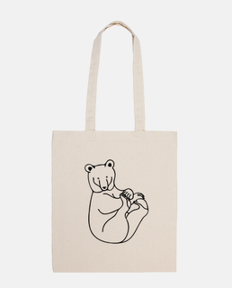 bear tote bag