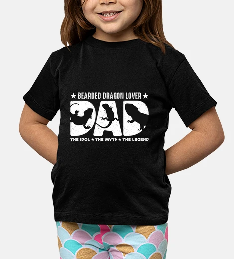Kids Bearded Dragon Lover Dad The Idol