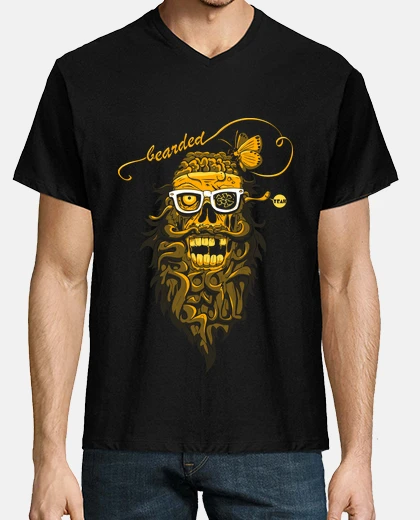 Tee-shirt Bearded zombies are so rock'n roll