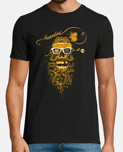 Tee-shirt Bearded zombies are so rock'n roll