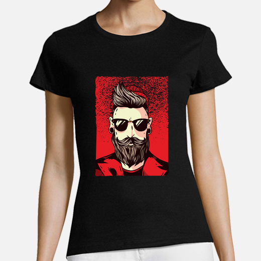 bearded hipster shirt