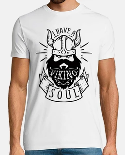 bearded viking beard vikings t shirt