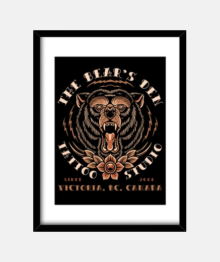 Framed Bears Den, Tattoo Studio
