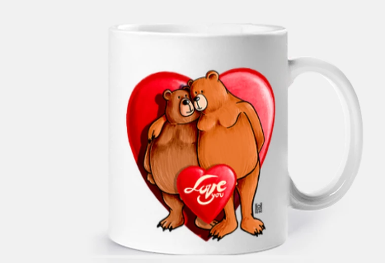Cup bears lovers mug 2024