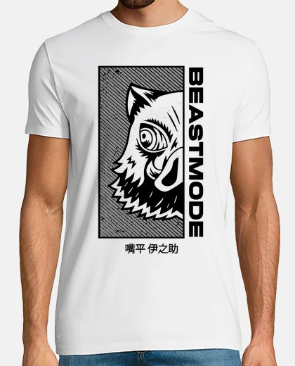 T-shirt beast inosuke in stile japanese