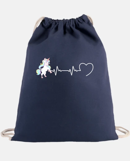 Bolsa beat unicornio humor niña mujer
