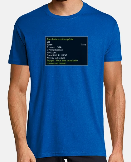 Tee-shirt Beau comme un murloc