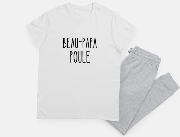 Pyjama beau-papa poule