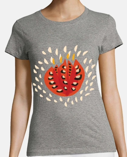 T-shirt beautiful abstract tulip