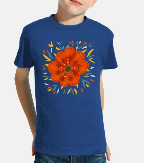 Ropa Beautiful Decorative Orange Flower