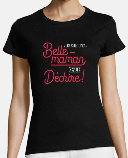 T-shirt beautiful mother ripped gift wife mothe