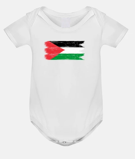 Kids Beautiful Palestinian flag