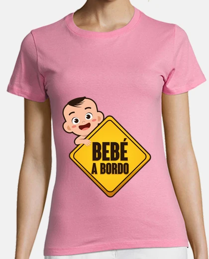 Playera Bebé a bordo niño