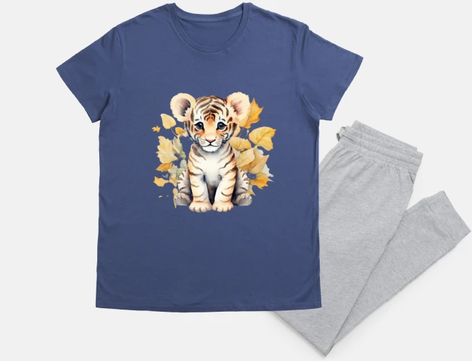 Pigiama bebè di tigre, troppo carino, carino, babydoll