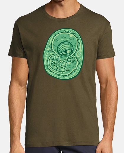 Tee-shirt bébé dinosaure embryon