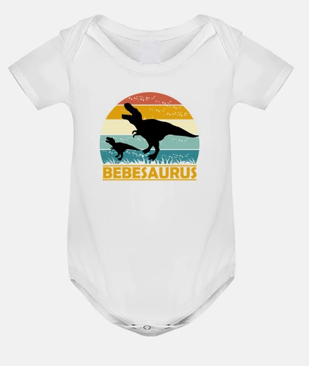 Vêtements bébé dinosaure rex rétro