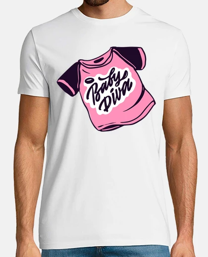 Camiseta bebé diva
