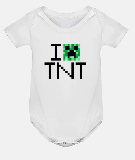 Ropa Bebé gamer Minecraft love