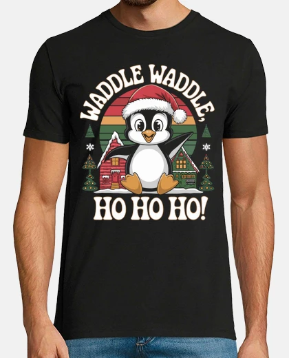 Tee-shirt bébé pingouin se dandine