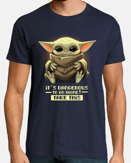 Tee-shirt bébé yoda