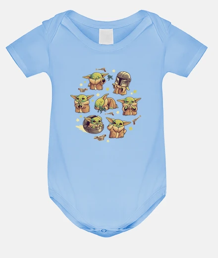 Vêtements bébé yoda man dalorien enfant mignon ka
