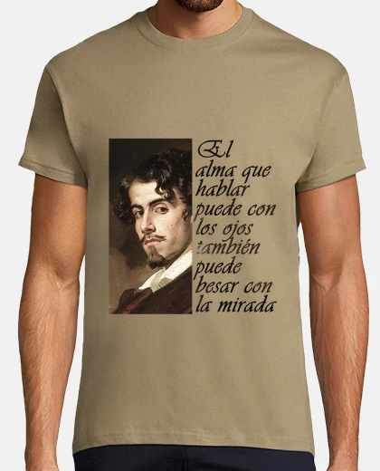 Camiseta Bécquer frase