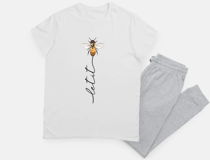 Pyjama Bee - funny gift idea, beekeeper, honey,