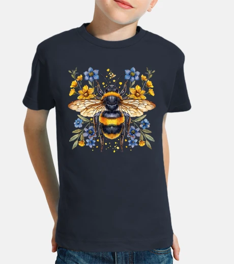Kids bee forages