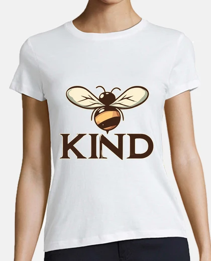Playera bee kind retro