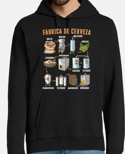 Sudadera beer brewing process