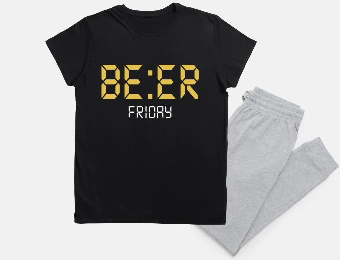 Pyjama beer friday