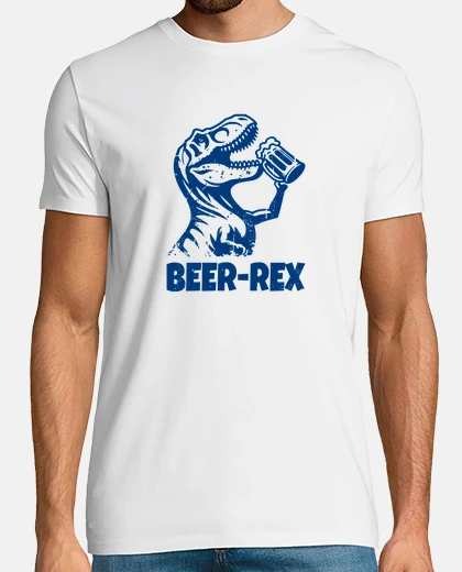 T-shirt Beer-Rex T-Rex Humor Ironic