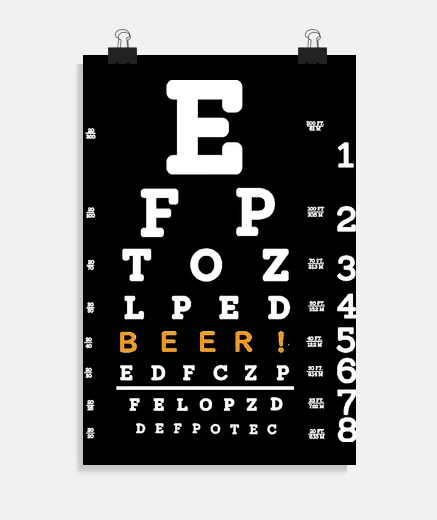 Poster BEER test