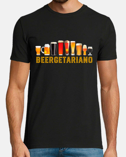 Camiseta Beergetariano Cervezas Regalo Cerveza Humor Alcohol Beer
