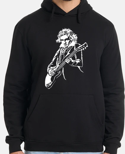 Sudadera Beethoven con Guitarra Eléctrica