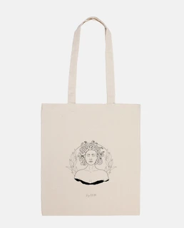 beige bag - jellyfish goddess