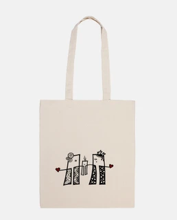 beige bag my two moms