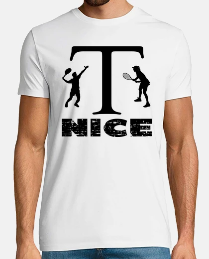 T-shirt bel regalo di giochi di parole di tenni
