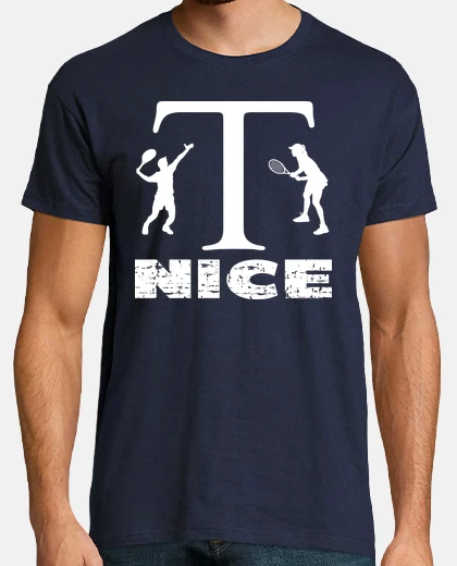 T-shirt bel regalo di giochi di parole di tenni