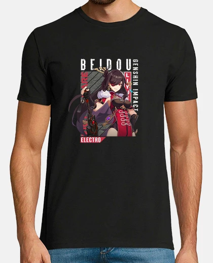 T-shirt Beldou Genshin Impact Game Character
